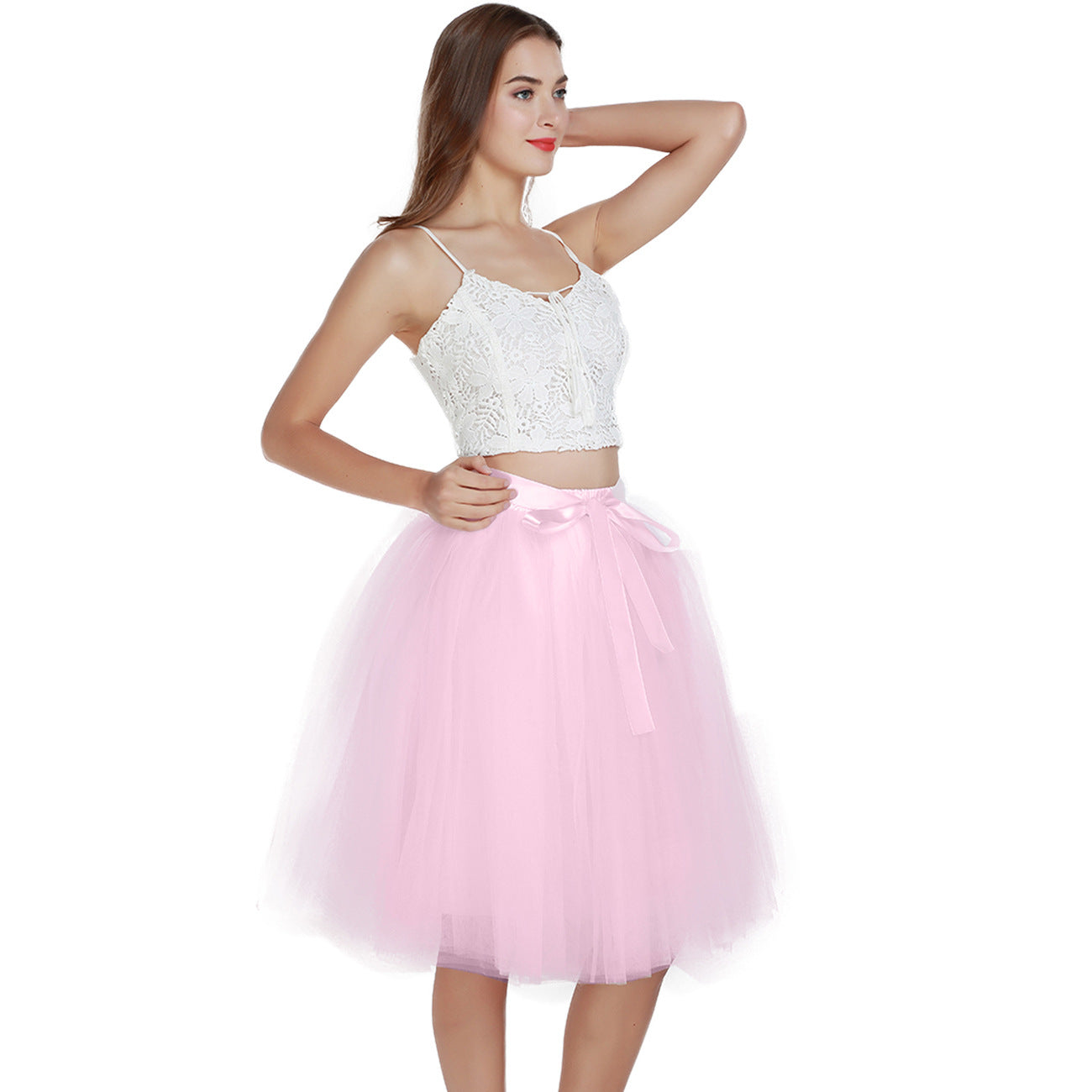 Layered Tulle Women's High Waist Skirts