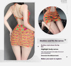 Women's Backless Sweater Pajama Skirts