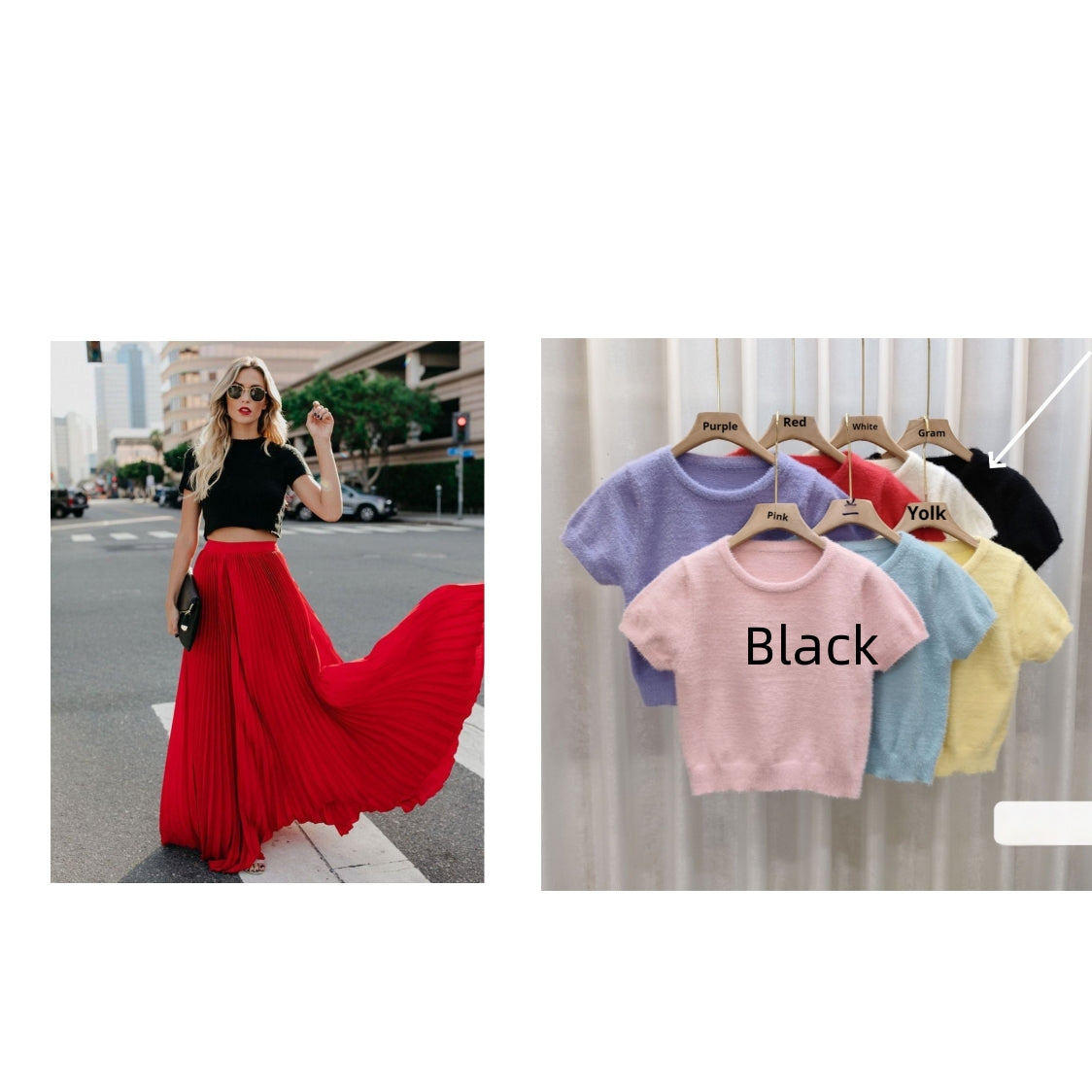 Women's Fashion Casual Skirt, Girls' High-Waist Long Skirts